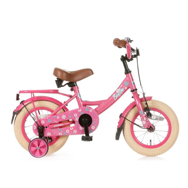 Popal Meisjesfiets Benthe 12 inch Roze
